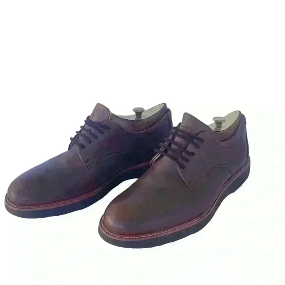 Samuel Hubbard Founder M2100 Mens Brown Leather Lace Oxford Shoes Vibram US 9 - Picture 10 of 13